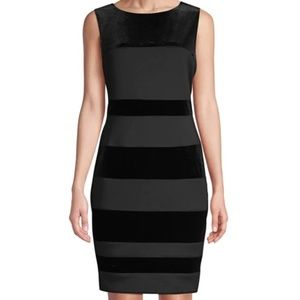 Tommy Hilfiger Paneled Sleeveless Sheath Dress